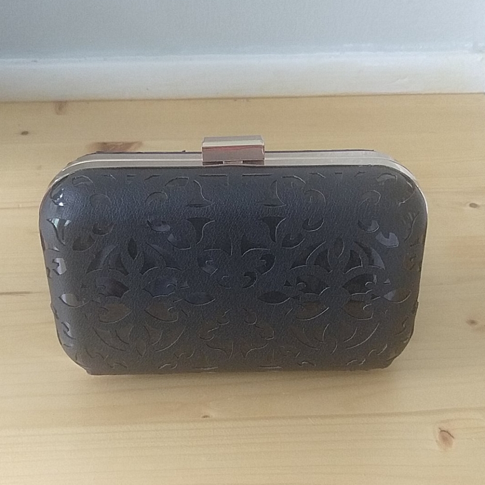 Small Black Clutch Purse